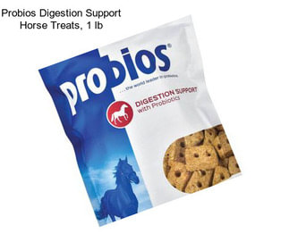 Probios Digestion Support Horse Treats, 1 lb