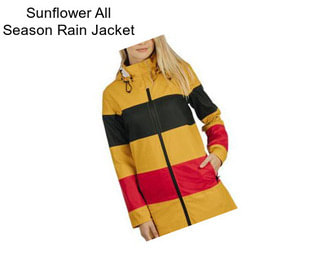 Sunflower All Season Rain Jacket