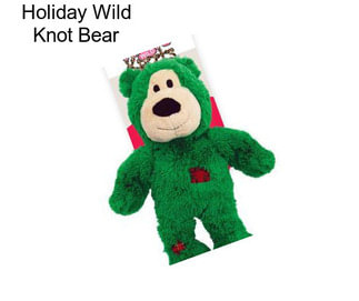 Holiday Wild Knot Bear