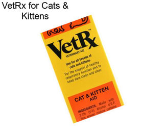 VetRx for Cats & Kittens