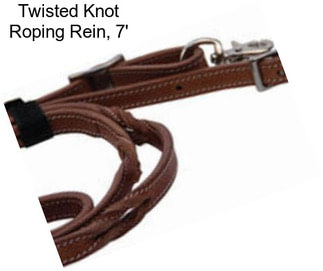 Twisted Knot Roping Rein, 7\'