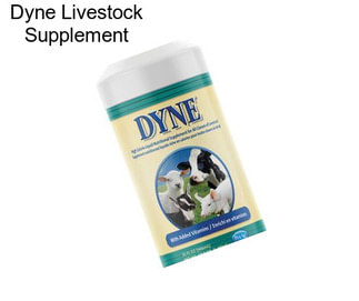 Dyne Livestock Supplement