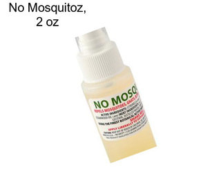 No Mosquitoz, 2 oz