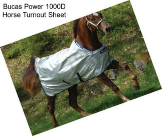 Bucas Power 1000D Horse Turnout Sheet