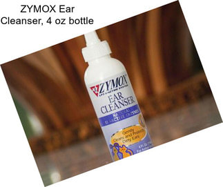 ZYMOX Ear Cleanser, 4 oz bottle