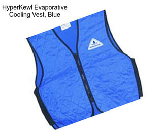 HyperKewl Evaporative Cooling Vest, Blue