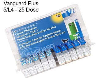 Vanguard Plus 5/L4 - 25 Dose