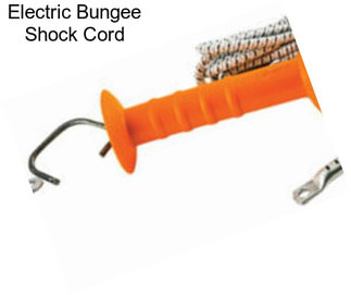Electric Bungee Shock Cord