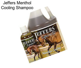 Jeffers Menthol Cooling Shampoo