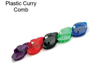 Plastic Curry Comb