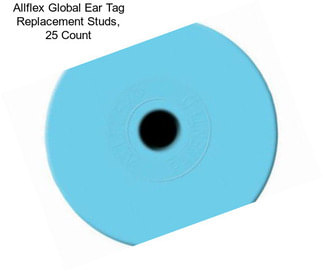 Allflex Global Ear Tag Replacement Studs, 25 Count