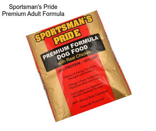 Sportsman\'s Pride Premium Adult Formula