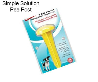 Simple Solution Pee Post