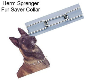 Herm Sprenger Fur Saver Collar