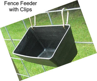 Fence Feeder with Clips