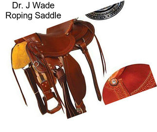 Dr. J Wade Roping Saddle