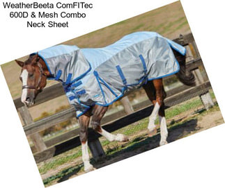 WeatherBeeta ComFITec 600D & Mesh Combo Neck Sheet