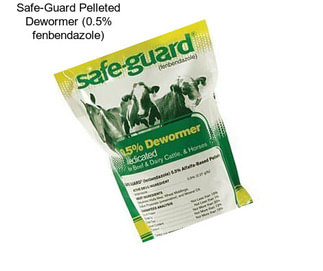 Safe-Guard Pelleted Dewormer (0.5% fenbendazole)