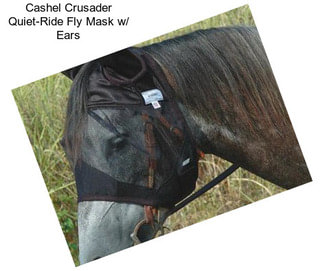 Cashel Crusader Quiet-Ride Fly Mask w/ Ears