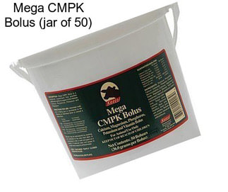 Mega CMPK Bolus (jar of 50)