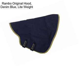 Rambo Original Hood, Denim Blue, Lite Weight