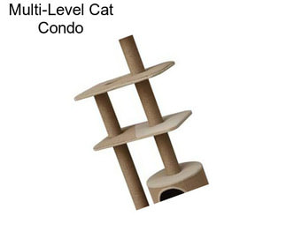 Multi-Level Cat Condo