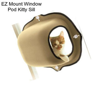 EZ Mount Window Pod Kitty Sill