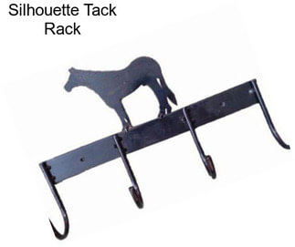 Silhouette Tack Rack