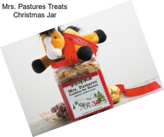 Mrs. Pastures Treats Christmas Jar