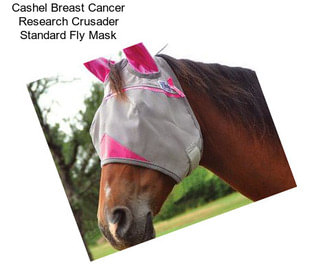 Cashel Breast Cancer Research Crusader Standard Fly Mask