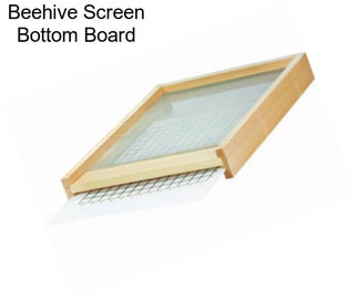 Beehive Screen Bottom Board