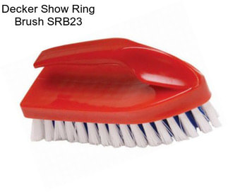 Decker Show Ring Brush SRB23