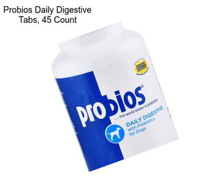 Probios Daily Digestive Tabs, 45 Count