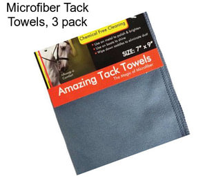 Microfiber Tack Towels, 3 pack