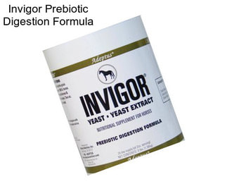 Invigor Prebiotic Digestion Formula