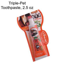 Triple-Pet Toothpaste, 2.5 oz