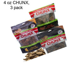 4 oz CHUNX, 3 pack