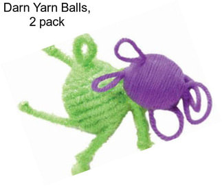 Darn Yarn Balls, 2 pack