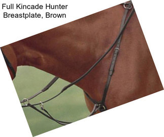 Full Kincade Hunter Breastplate, Brown