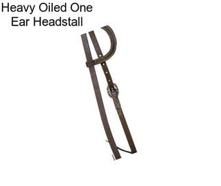 Heavy Oiled One Ear Headstall