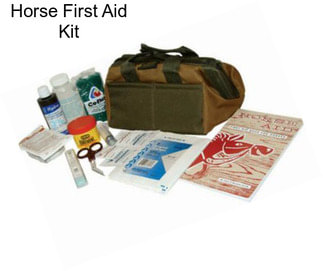 Horse First Aid Kit