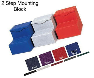 2 Step Mounting Block