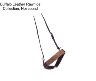 Buffalo Leather Rawhide Collection, Noseband
