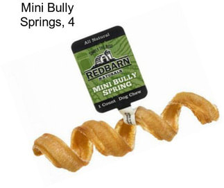 Mini Bully Springs, 4\