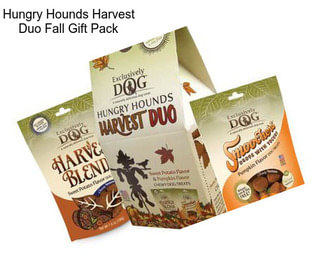 Hungry Hounds Harvest Duo Fall Gift Pack