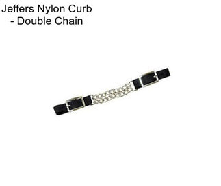 Jeffers Nylon Curb - Double Chain