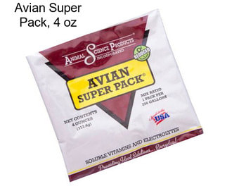 Avian Super Pack, 4 oz