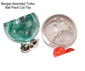 Bergan Assorted Turbo Ball Pack Cat Toy
