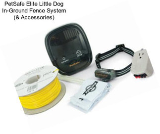 PetSafe Elite Little Dog In-Ground Fence System (& Accessories)