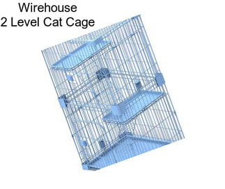 Wirehouse 2 Level Cat Cage